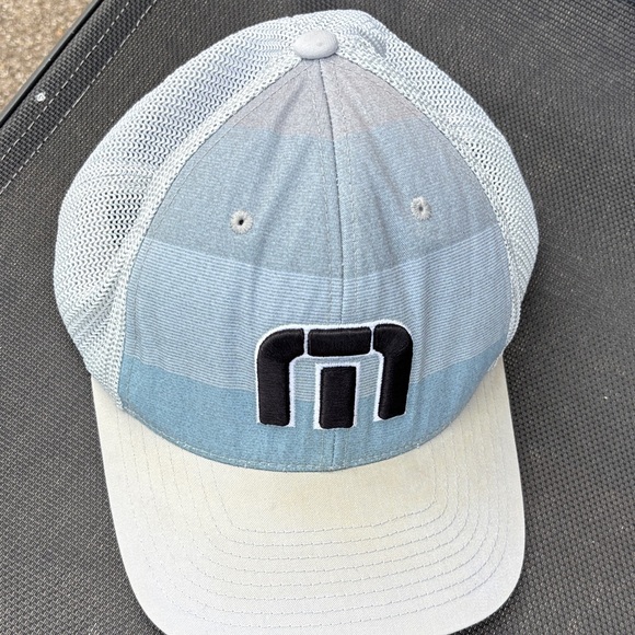 Travis Mathew Other - Travis Mathew Blue and Gray Mesh Golf Cap